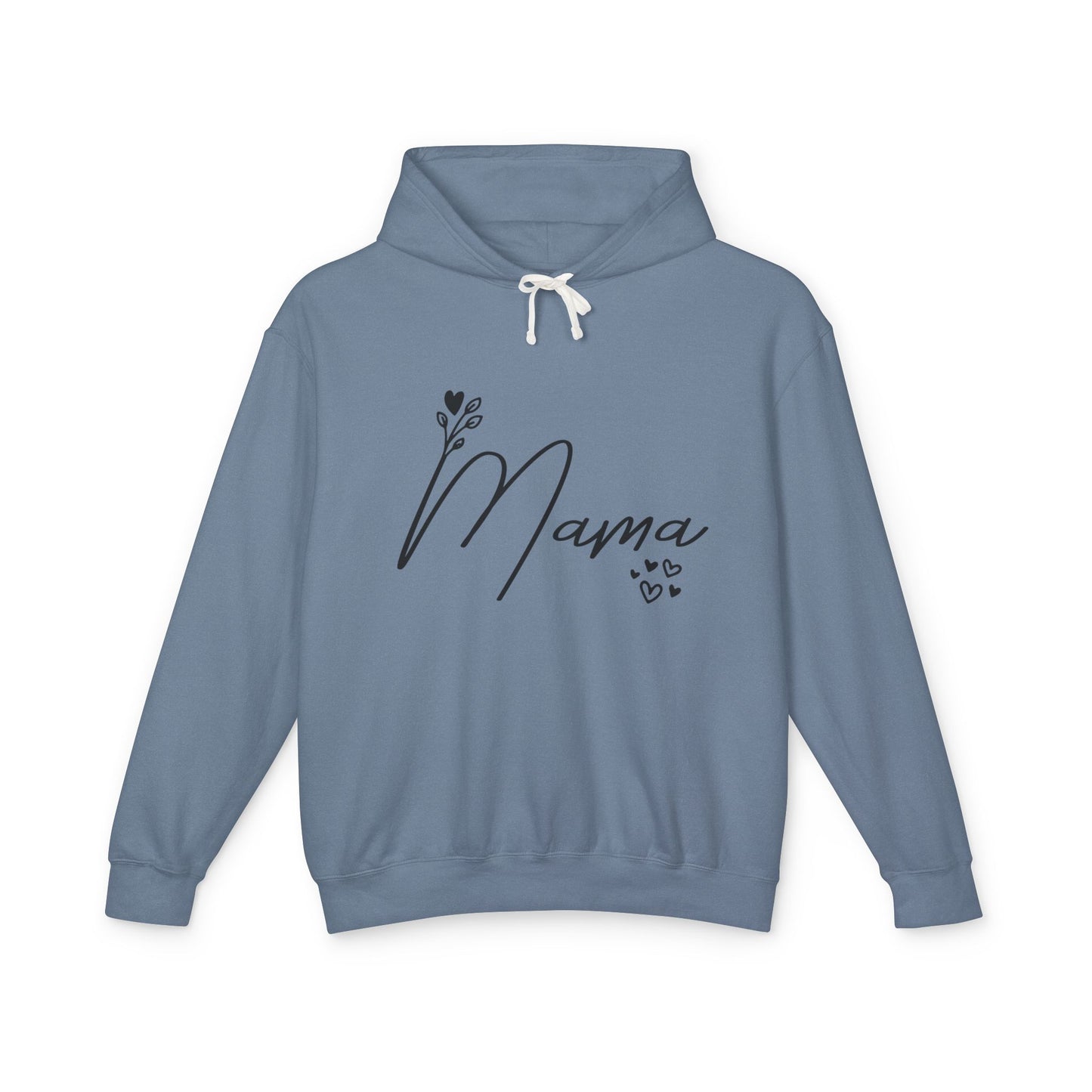 "MAMA" Comfort Colors  Unisex Lightweight Cotton Hooded Sweatshirt