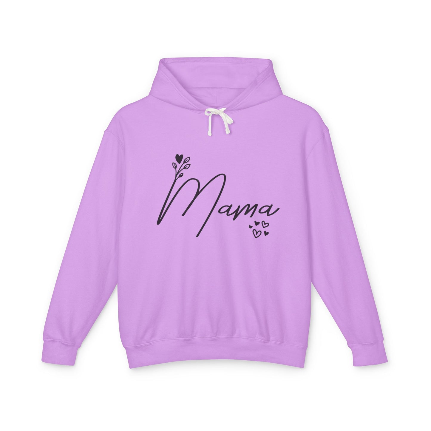"MAMA" Comfort Colors  Unisex Lightweight Cotton Hooded Sweatshirt