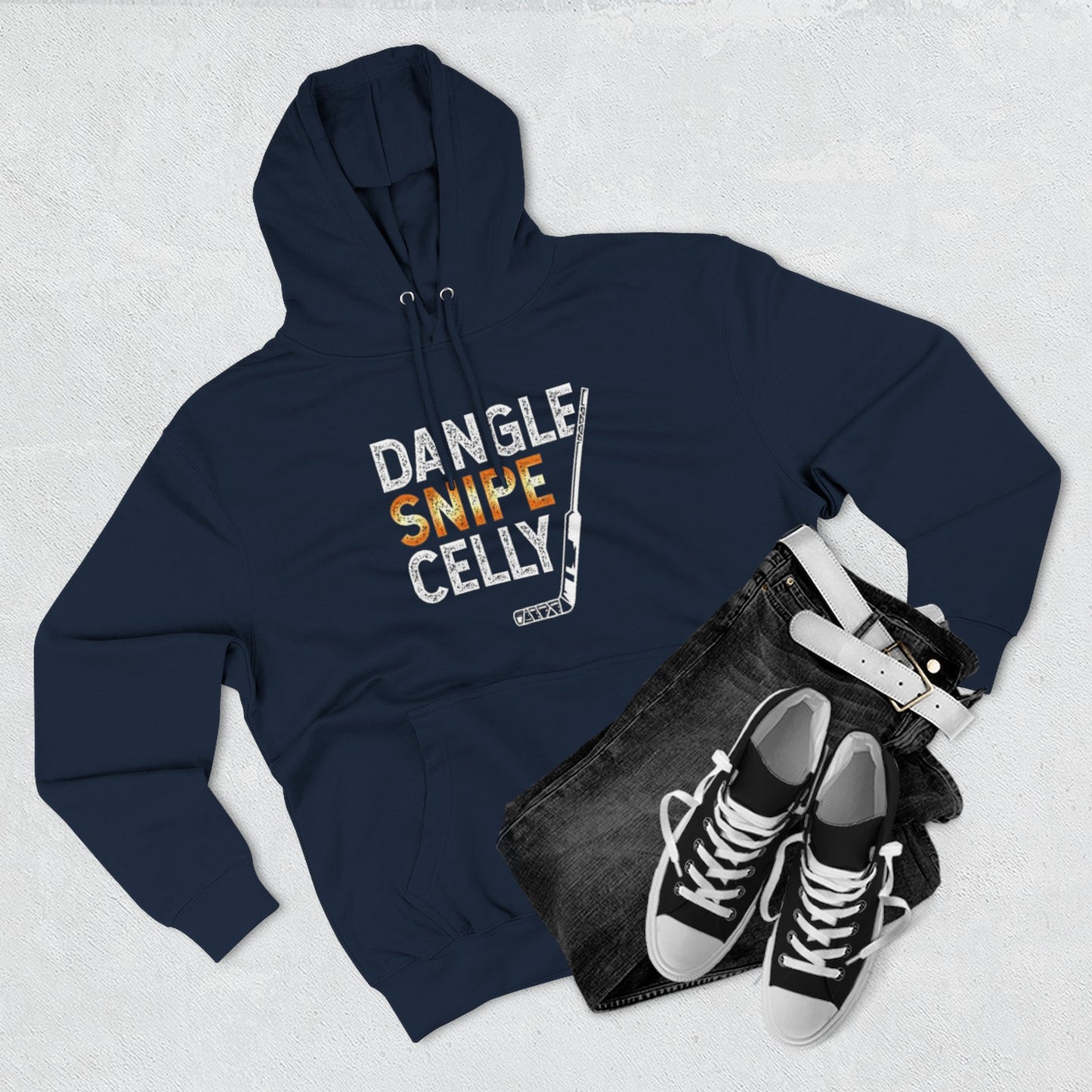 Dangle Snipe Celly Hockey hoodie